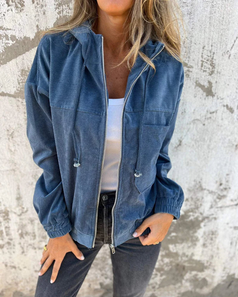 Florine™ | Veste en velours côtelé