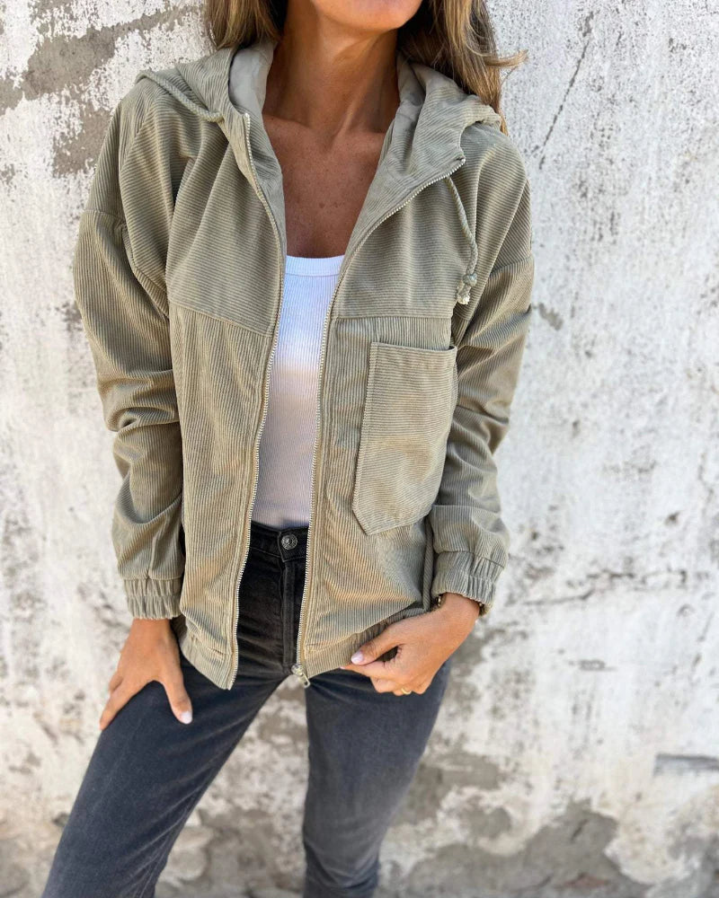 Florine™ | Veste en velours côtelé