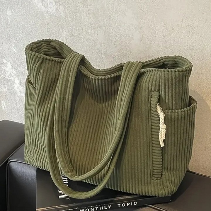 Sabine™ | Sac fourre-tout côtelé