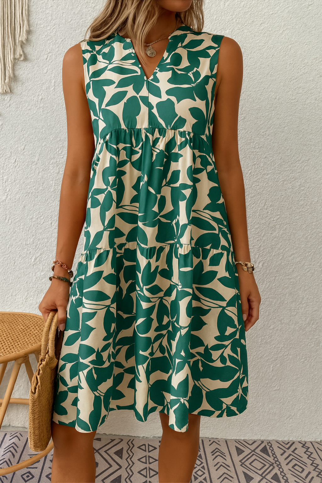 Zarae™ | Robe Fleurie Confort Décontracté
