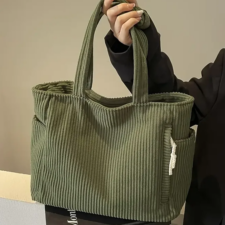 Sabine™ | Sac fourre-tout côtelé