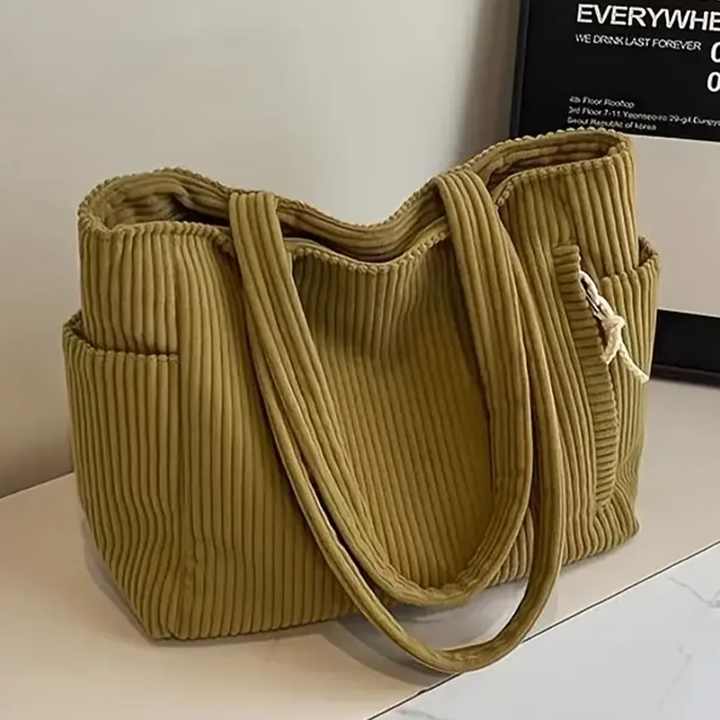 Sabine™ | Sac fourre-tout côtelé