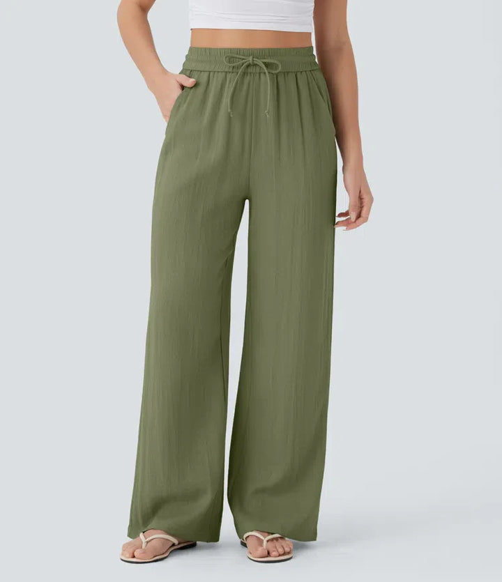 Élora™ | Pantalon Décontracté d’Été