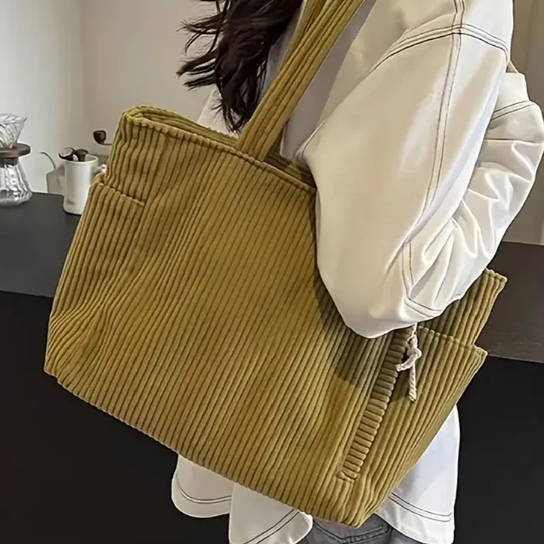 Sabine™ | Sac fourre-tout côtelé