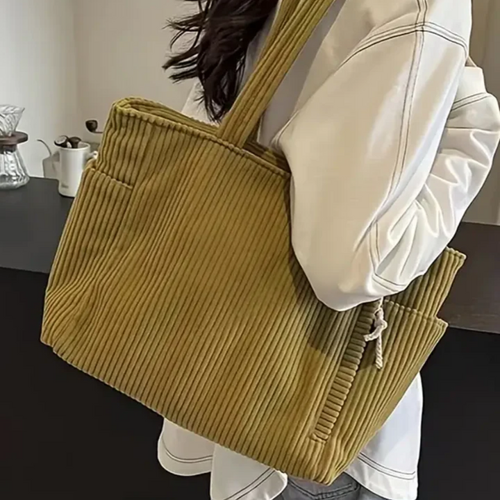 Sabine™ | Sac fourre-tout côtelé