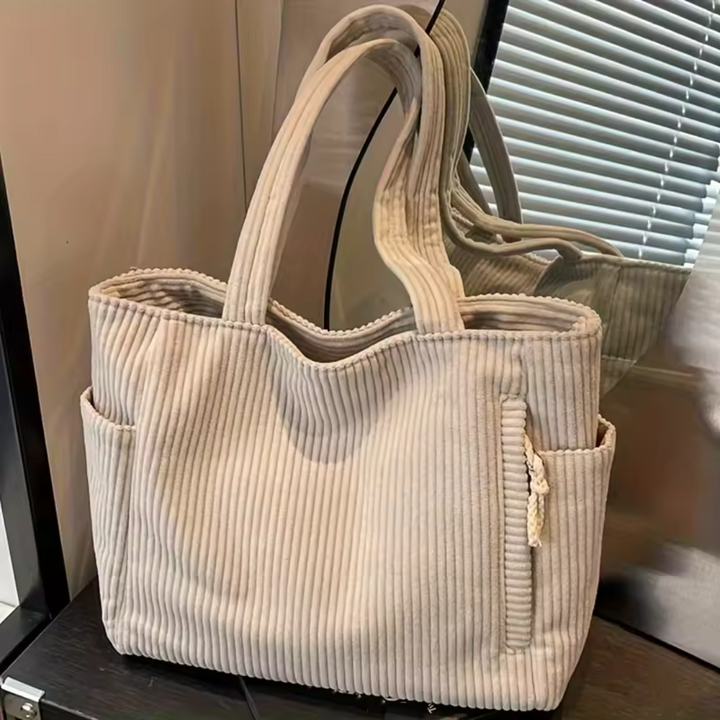 Sabine™ | Sac fourre-tout côtelé