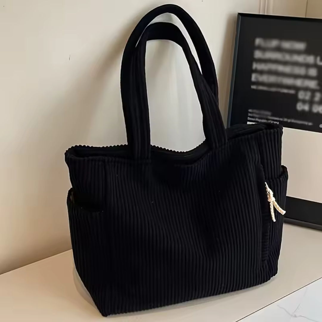 Sabine™ | Sac fourre-tout côtelé