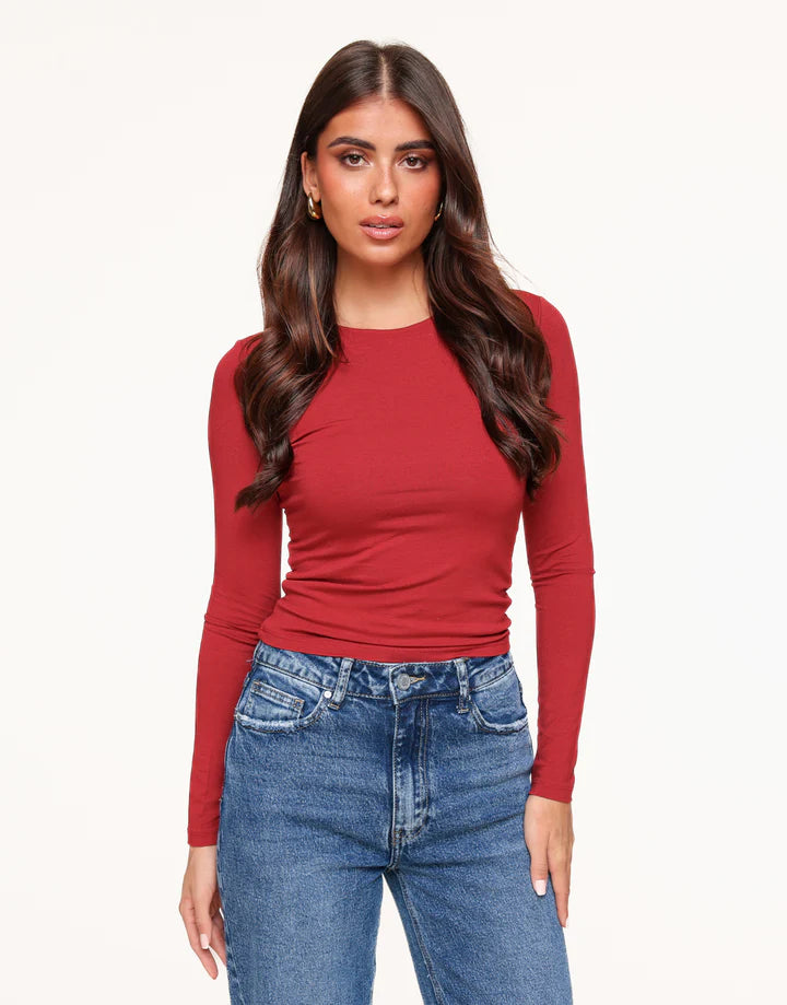Amélie™ | Haut Essentiel à Manches Longues