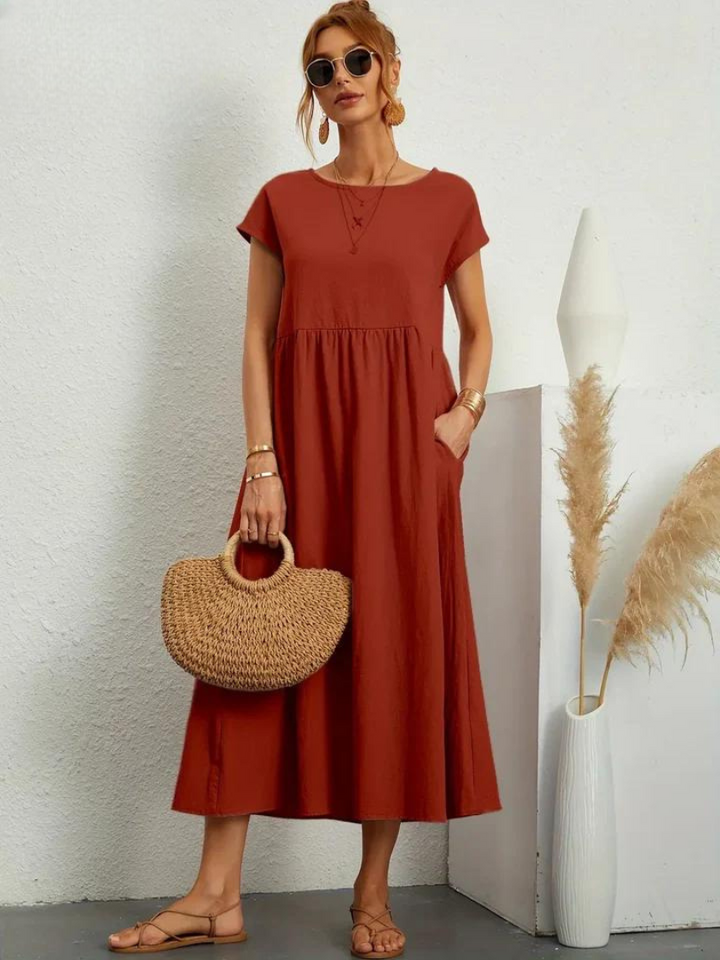 Sophie™ | Robe Pratique en Lin