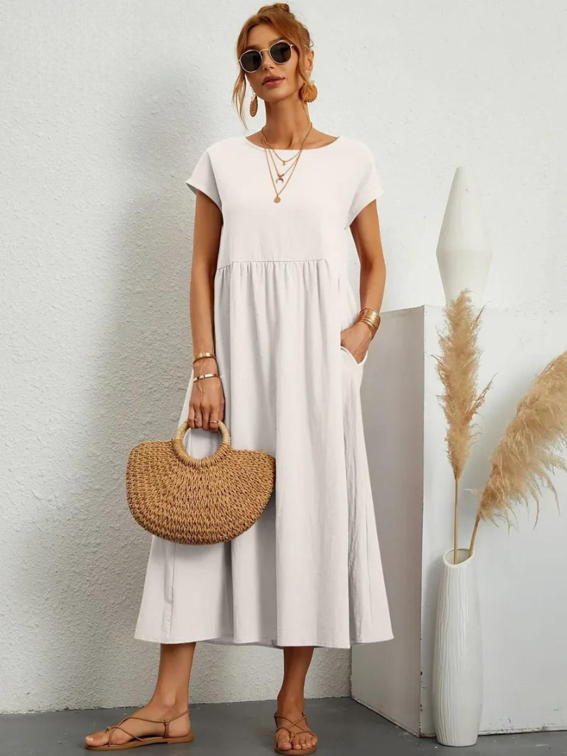 Sophie™ | Robe Pratique en Lin