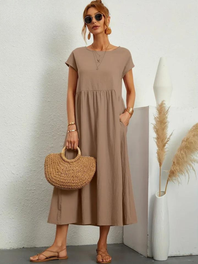 Sophie™ | Robe Pratique en Lin