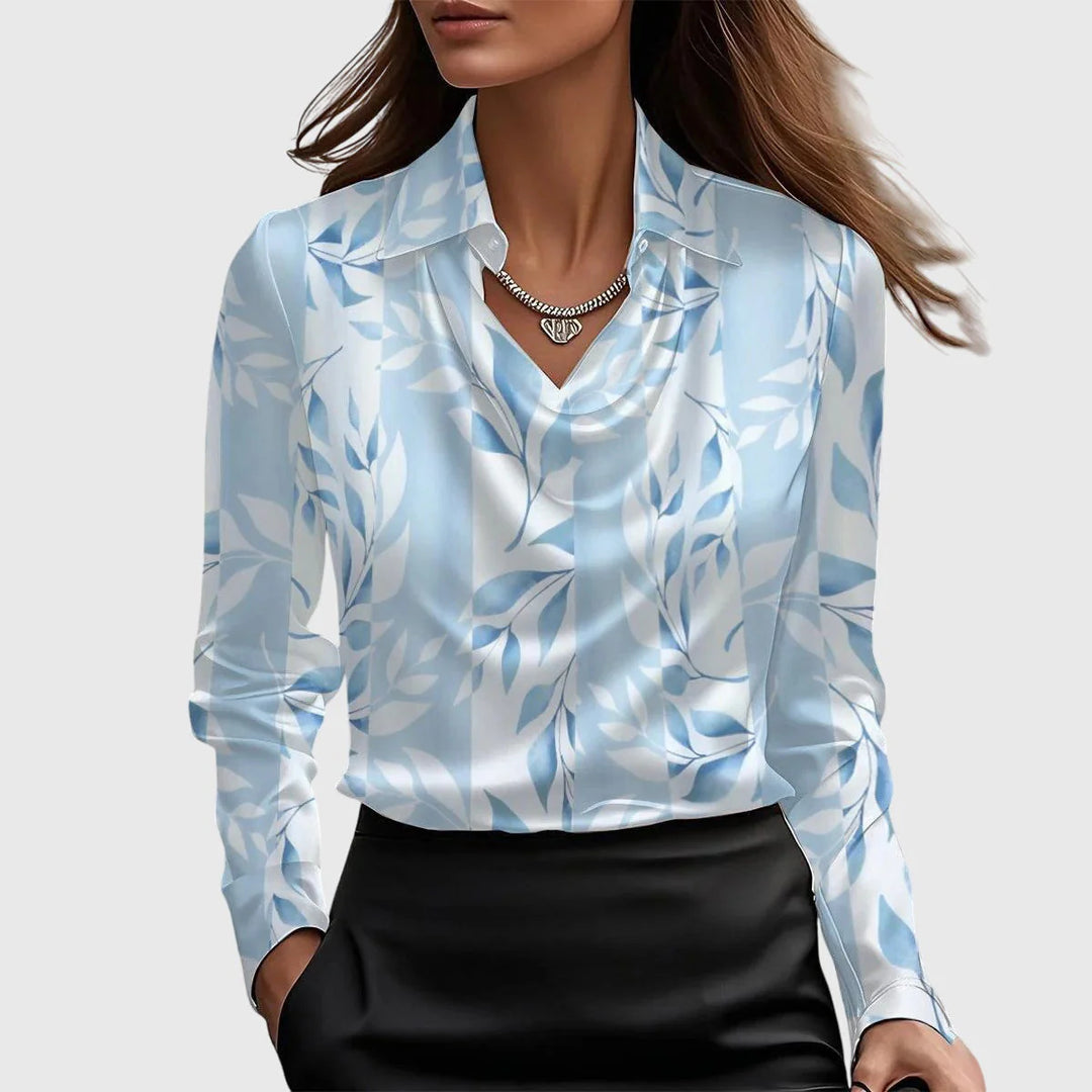 Élodie™ | Chemisier Satin Doux